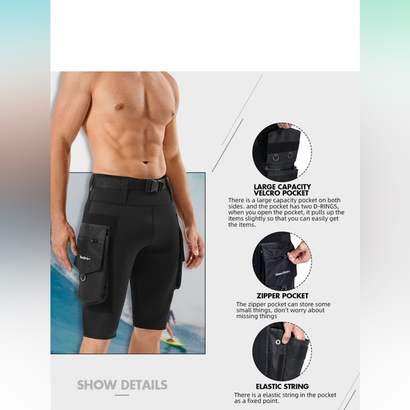 Seaskin wetsuit pants - Picture 4 of 11